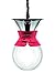 Bodum Pour Over Coffee Maker with Permanent Filter, 34 oz, Red