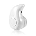 TopePop Mini White V4.0 Stereo Wireless Bluetooth Headset Small Invisible In Ear Earpiece Earphones Micphone for iPhone 6 6S Plus SE 5S 5C Galaxy Note 4 5 S5 S6 S7 Edge Plus LG G3 G4 (White)