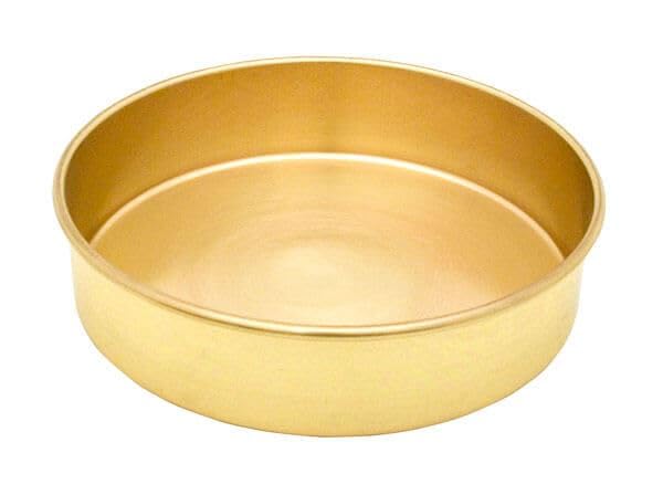12" All Brass Sieve Pan, Intermediate Height