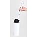mDesign Toilet Bowl Brush and Holder for Bathroom Storage - White