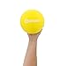 Get Out! 6” Inch Foam Dodgeballs 6-Pack Set in Yellow – Soft, Lightweight, Latex-Free Sponge Playground Dodgeball Balls