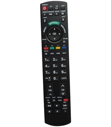 Amazon.com: N2QAYB000570 Remote Control Compatible with Panasonic