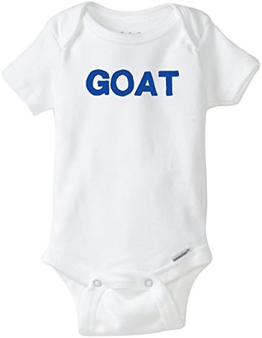 BLAKENREAG Goat Funny Baby Onesie Baby Boy Girl Clothes Bodysuit (6 Month)