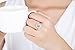 Swarovski Crystal Ring Platinum Plated Zircon for Woman Size Adjustable