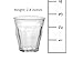 Duralex - Picardie Clear Tumbler 4.3 Ounce Set Of 6