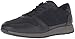 ECCO Men's Sneak Tie Fashion Sneaker, Black/Marine/Navy, 44 EU/10-10.5 M US