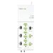 TrickleStar TS1006 12-Outlet Tier 1 Advanced PowerStrip, 4320 Joules, Coax + RJ11 Secondary Protection, 4 ft Cord