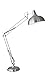 Adesso 3366-22, Atlas Floor Lamp, 77 in., 100W Incandescent/ 26W CFL, Brushed Steel, 1 Home Decor Lamp