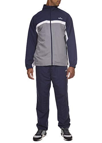 Spalding Pre-Game Hoops Woven Tracksuit Windsuit Dark Navy Medium