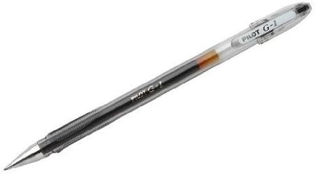 Bolígrafo PILOT G-1 Negro, Caja x12: Amazon.es: Oficina y papelería