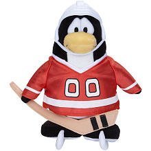 Disney Club Penguin 6.5 Inch Series 5 Plush Figure Hockey Player [Includes Coin with Code!]