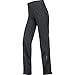 GORE BIKE WEAR Women's  Lady Gore-Tex Active Pants, Black/Neon Yellow, X-Large