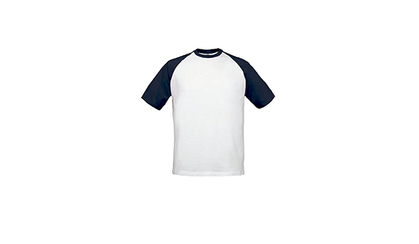 Two Tone Short Sleeve Baseball T-Shirt 