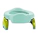 Kalencom Potette Plus 2-in-1 Travel Potty and Trainer Seat - Dual-Purpose Potty Training Toilet Seat - Portable Potty for Toddler Travel - with Durable, Lock-in Legs and Splash Guard - Teal