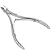 Nail Cuticle Spoon Pusher Remover Nail Cut Tool Pedicure Manicure Set. Pocket Nail Cuticle Nipper Pack Contains Nail Trimmer, Pack of 3