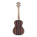 26 inch Caramel CT904 All Ebony Wood Tenor Ukulele with Truss Rod LCD color display Electric Uke Beginner Guitar Starter Ukelele
