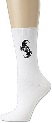 MAYOYIAII Slipknot Logo Logo Cotton Crew Socks/Athletic Socks For Unisex White