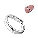 FST Metal Cock Ring, Cock Ring Adjustable Male Metal Penis Ring (Medium)