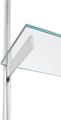 ISS Designs Shelving Hardware System for 4 Rows of 12-Inch Deep Shelves, 72-Inch Vertical Designer Standards