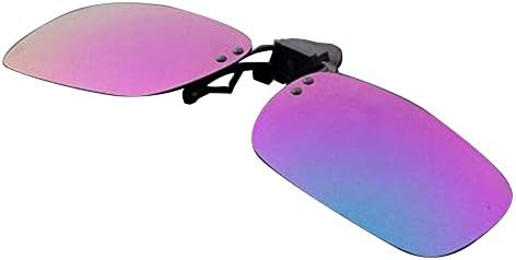 trade; New Men UV 400 Polarized Flip-up Sunglasse Myopia Glasses Clip-on