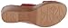 Dansko Women's Jessie Wedge Sandal, Red Full Grain, 39 EU/8.5-9 M US