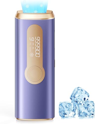 Haarlosy Depiladora Laser IPL con Refrigeración, Innovadora Función 3 en 1, 9 Niveles de Energía, 999,900 Flashes, Depiladora Luz Pulsada Indolora para Todo el Cuerpo, LCN1210