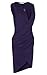 ANGVNS Women Sleeveless V Neck Bodycon Party Pencil Dresses