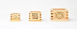 EDOYA Hinoki Wooden Sake Cups (Set of 3) Japanese