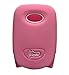 Rpkey Silicone Keyless Entry Remote Control Key Fob Cover Case protector Replacement Fit For Hyundai Accent Elantra Sonata Kia Optima Rondo Spectra 95430-2G202 95430-3X500 95430-3K200(Pink)