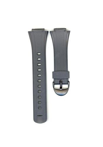 Genuine Casio Black Resin 27/16mm Watch Strap- 10090624