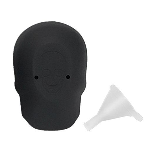 Botrong 3D Big Skull Ice Tray Mold Bar Party Wine Ice Cube Maker Mold Ice Tray Tool
