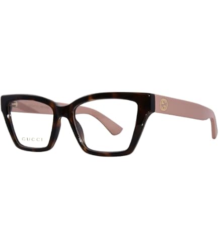 Amazon.com: Gucci GG1193O 001 Black Square Women's Eyeglasses