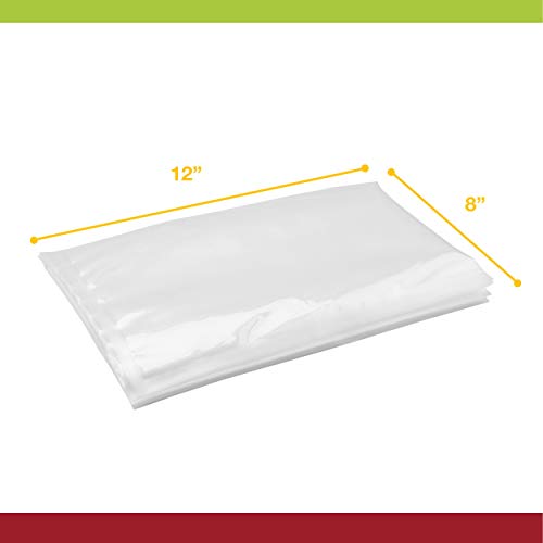 Vacuum Seal Pouches by Vesta Precision Clear and Embossed Vacuum