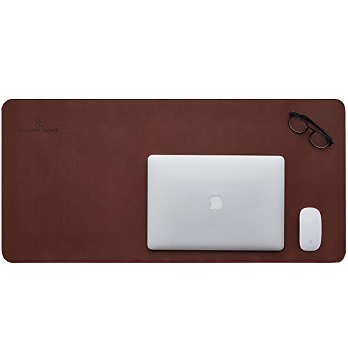Gallaway Leather Desk Mat,Desk Writing Pad Office Desk Pad, Large 36
