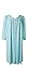 Miss Elaine Women's Robe, Seafoam, Medium