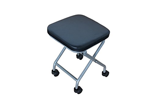 Aries Outlets Portable Foldable Dental Chair &Operating LED Lamp & Nylon Bags& Doctor's Chairs(Saddle Horse Chair+Square Chair) (Patient Chair & Square Chair with Bags) - Thumbnail 2