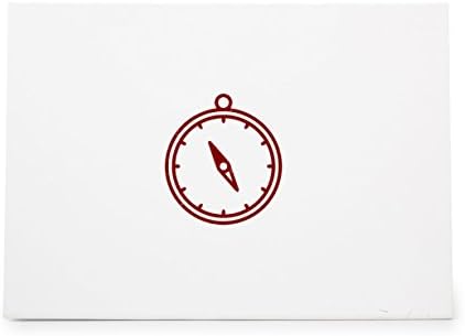 Compass Traveling South Process Path Style 8760, Rubber Stamp Shape great for Scrapbooking, Crafts, Card Making, Ink Stamping Crafts