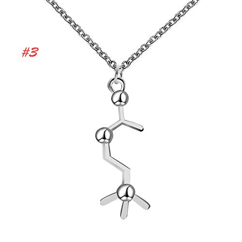 Okdeals Necklace Biochemical Molecules Suitable for Women 3 Pcs - Thumbnail 3