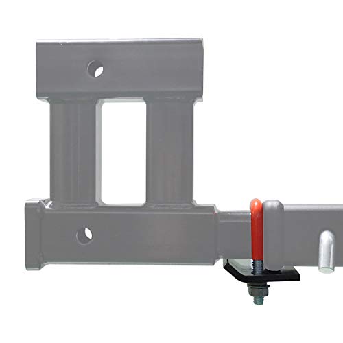 HiTow Trailer Hitch Tightener Anti-Rattle Stabilizer 2" & 1.25" Hitch, Rubber-Coated No Rattle Noise, Corrosion Resistant