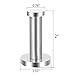 EBOOT 6 Pieces Stainless Steel Wall Mount Robe Hooks Coat Hook Towel Wall Hook (2 Inch, Silver)