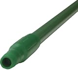Vikan 29382 Fiberglass Handle with Threaded Tip 59 Green 1-7/32" Dia view 3