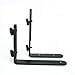 Universal Black L-Shaped Bracket Holder/Mount for Flash Speedlite & Digital Cameras Two Piece Set