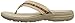 Skechers Women's Unrivaled Prefer Flip Flop,Tan/Amp/Multi Webbing,8 M US