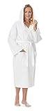 Arus Women's Classic Hooded Bathrobe Turkish Cotton Terry Cloth Robe