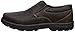 Skechers USA Men's Segment The Search Slip On Loafer, Dark Brown, 9 M US