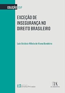 Livro Exceção de Insegurança no Direito Brasileiro (IDiP)