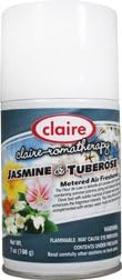 Clair CL154 Metered Air Freshener, Jasmine and Tuberose, 7 oz. Can (Pack of 12)