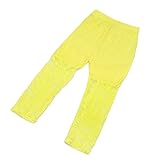 Weixinbuy Kid Baby Girl's Lace Tight Legging Pants Comfy Capri