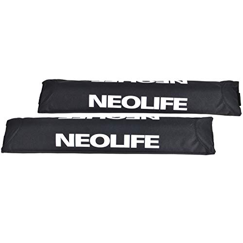 Neolife Car Roof Rack Pads for Surfboard Kayak SUP Snowboard Racks 19inch Long Large Aero Bars [Pair]