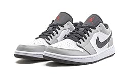Jordan Mens Air 1 Low 553558 030 Light Smoke Grey
